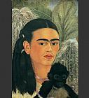 Frida Kahlo Fulang Chang and I painting